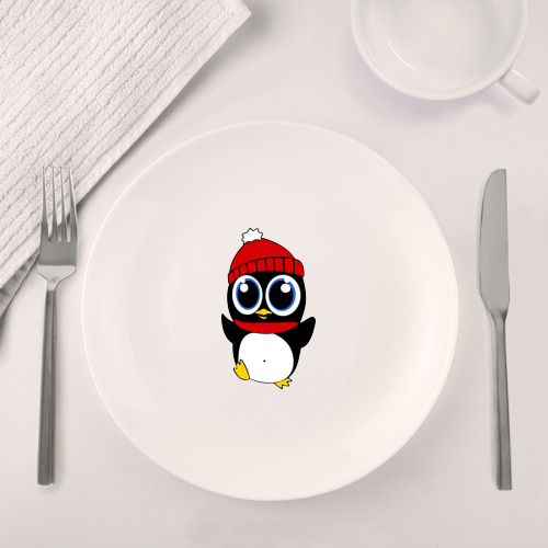 Набор: тарелка + кружка Пингвин - фото 4