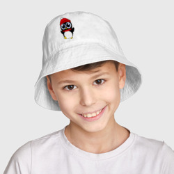 Детская панама хлопок Пингвин - фото 2