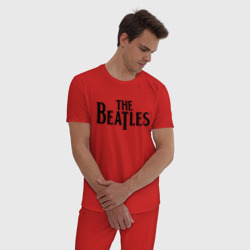 Мужская пижама хлопок The Beatles - фото 2