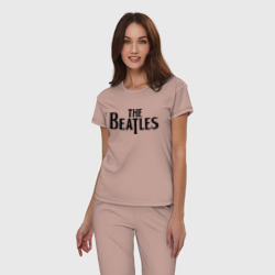 Женская пижама хлопок The Beatles - фото 2