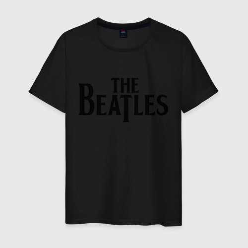 Мужская футболка хлопок The Beatles, цвет черный