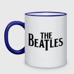 Кружка двухцветная The Beatles