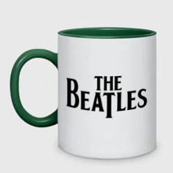 Кружка двухцветная The Beatles