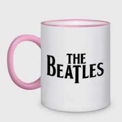 Кружка двухцветная The Beatles
