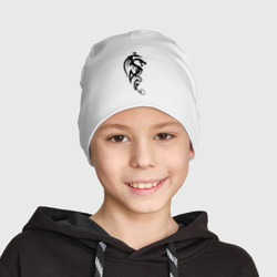 Детская шапка демисезонная Дракон стильный трайбл - фото 2