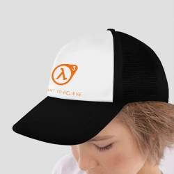 Детская кепка тракер Half-Life 3 4