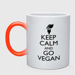 Keep calm and go vegan