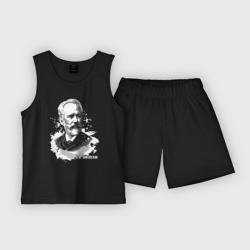 Детская пижама с шортами хлопок Чайковский