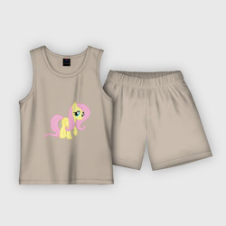 Детская пижама с шортами хлопок Пони пегас Флаттершай