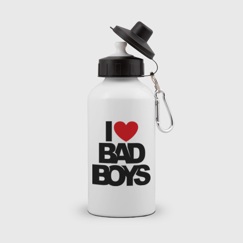 Бутылка спортивная I love bad boy