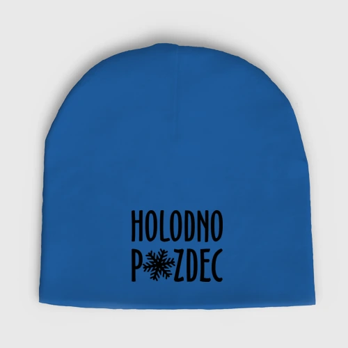 Мужская шапка демисезонная Holodno pzdc
