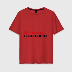 Женская футболка хлопок Oversize Toyota Harrier