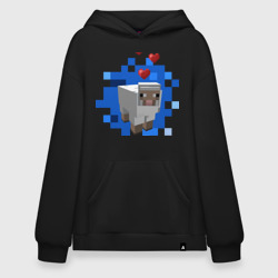 Худи SuperOversize хлопок Minecraft sheep