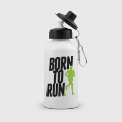 Бутылка спортивная Рожден для бега