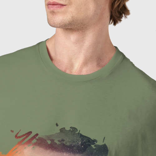 Мужская футболка хлопок с принтом Interstellar, фото #4