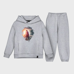 Детский костюм хлопок Oversize Interstellar