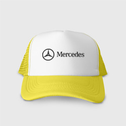 Кепка тракер с сеткой Mercedes Logo