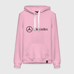 Женская толстовка хлопок Mercedes Logo