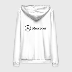 Мужская толстовка на молнии хлопок Mercedes Logo