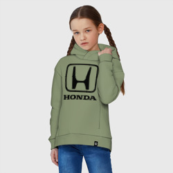 Детское худи Oversize хлопок Honda logo - фото 2