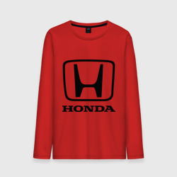 Мужской лонгслив хлопок Honda logo