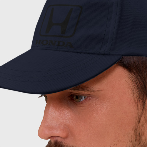 Бейсболка Honda logo, цвет темно-синий - фото 2