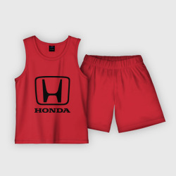 Детская пижама с шортами хлопок Honda logo