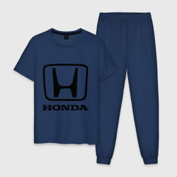 Мужская пижама хлопок Honda logo