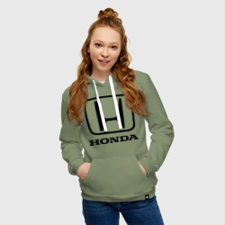 Женская толстовка хлопок Honda logo - фото 2