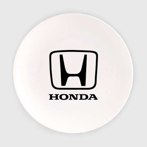 Тарелка Honda logo