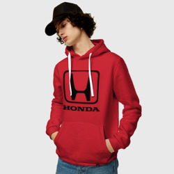 Мужская толстовка хлопок Honda logo - фото 2