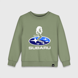 Детский свитшот хлопок Subaru