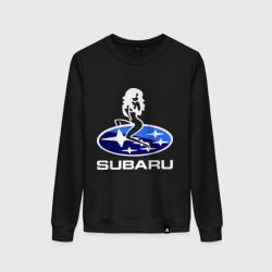 Женский свитшот хлопок Subaru