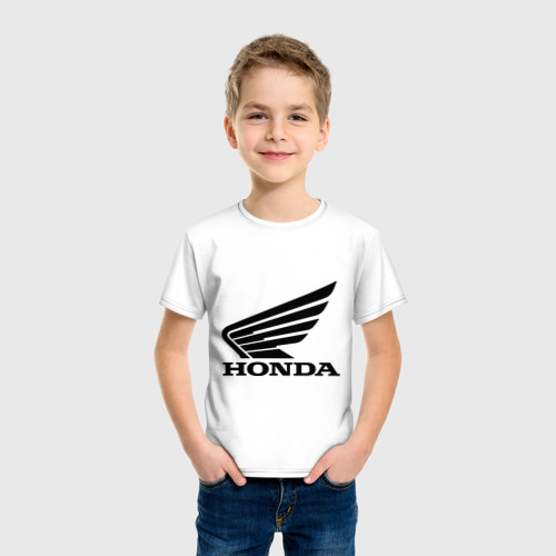 Детская футболка хлопок Honda Motor - фото 3