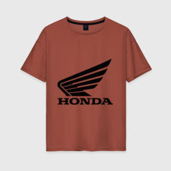 Женская футболка хлопок Oversize Honda Motor
