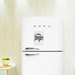 Магнитный плакат 2Х3 Death - надпись смерть с косой - фото 2