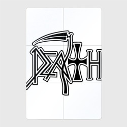 Магнитный плакат 2Х3 Death - надпись смерть с косой