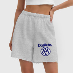 Женские шорты oversize футер хлопок Volkswagen Das Auto - фото 2