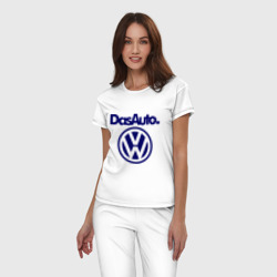 Женская пижама хлопок Volkswagen Das Auto - фото 2