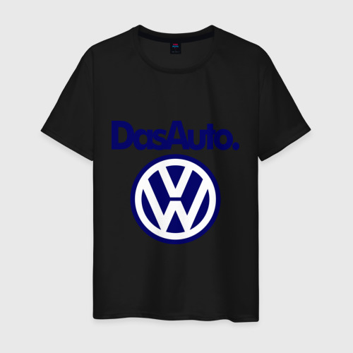 Мужская футболка хлопок Volkswagen Das Auto Фото 01