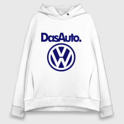 Женское худи Oversize хлопок Volkswagen Das Auto