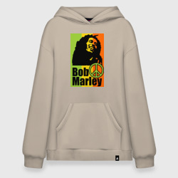 Худи SuperOversize хлопок Bob Marley