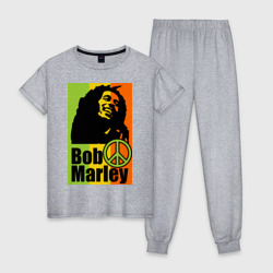 Женская пижама хлопок Bob Marley
