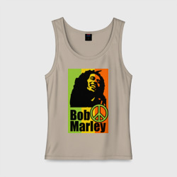 Женская майка хлопок Bob Marley