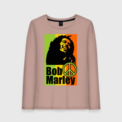 Женский лонгслив хлопок Bob Marley