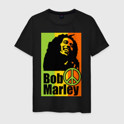 Мужская футболка хлопок Bob Marley