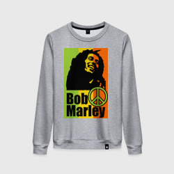 Женский свитшот хлопок Bob Marley