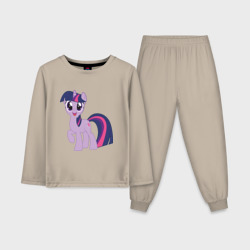 Детская пижама с лонгсливом хлопок Пони Сумеречная Искорка