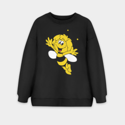 Женский свитшот oversize без начеса хлопок Жена