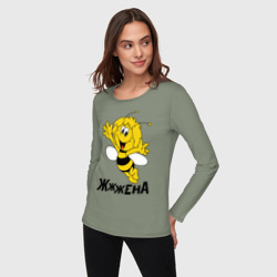 Женский лонгслив хлопок Жена - фото 2